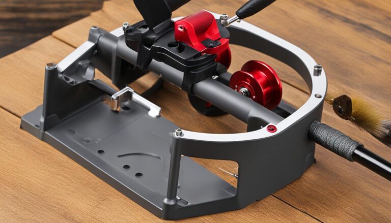 fishing reel line spooler stand